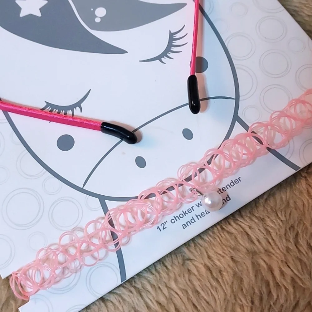 Girls Headbands & Necklaces 3-bundle